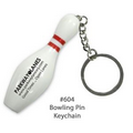 Bowling Pin Keychain